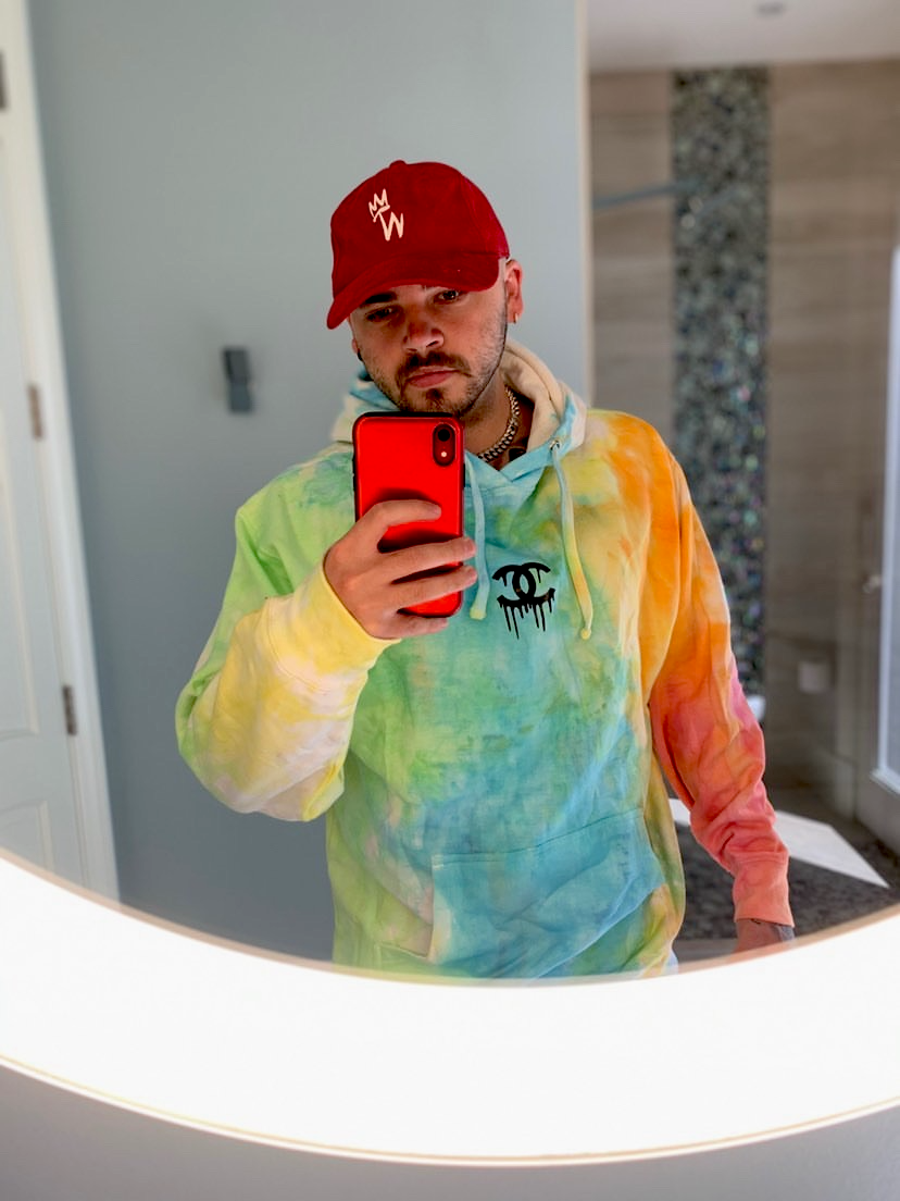 Classic Ombré Tie Dye Hoodie