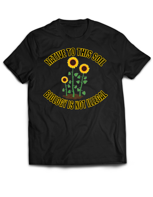 The "Native Soil" Sunflower Tee