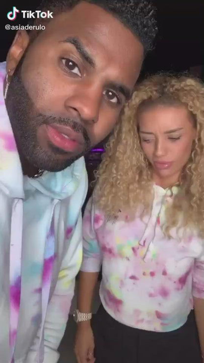 Cotton Candy Tie Dye Hoodie - Adult