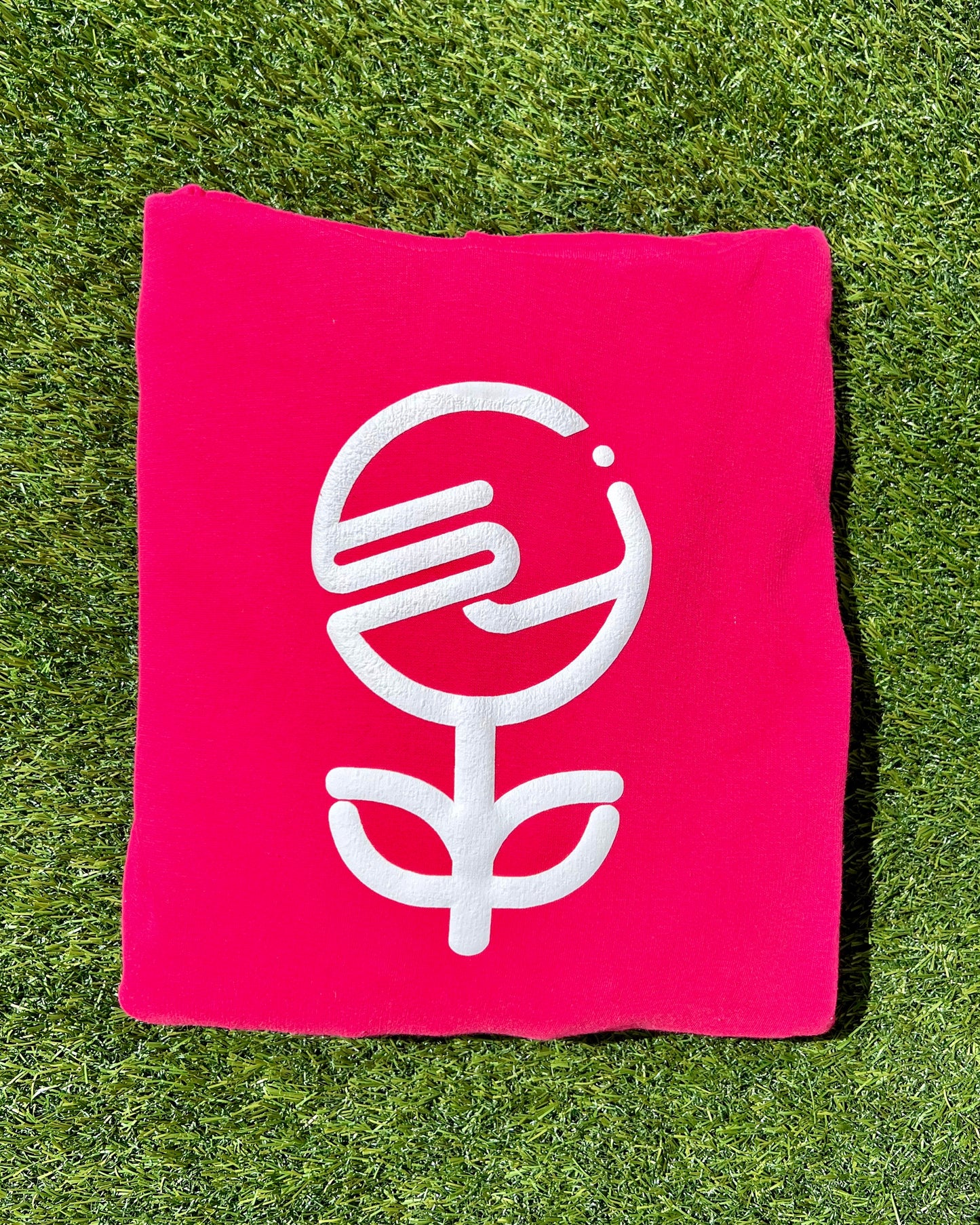 Hot Pink w/ White Logo