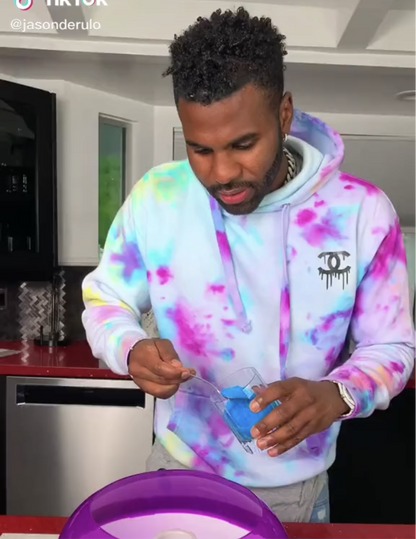 Cotton Candy Tie Dye Hoodie - Adult