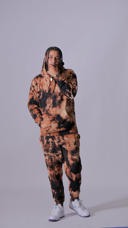 Concrete Sunflower Patch Jogger Set