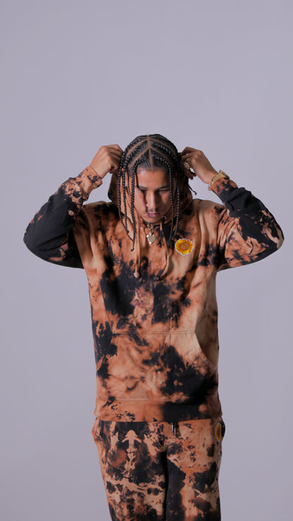 Concrete Sunflower Patch Jogger Set